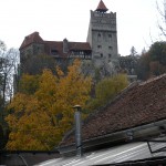 die 1377 als Wehrburg erbaute spätere „Dracula Burg“ in Bran