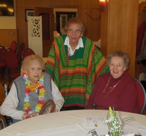 Pauline Kranzler (im 93. LJ), Ilse Hofbauer, Maria Holzinger